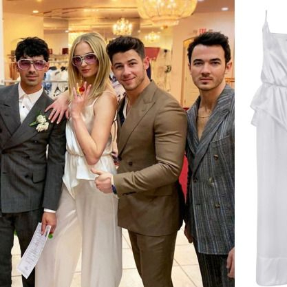 Joe Jonas & Sophie Turner Join Family at Nick's Post-Wedding